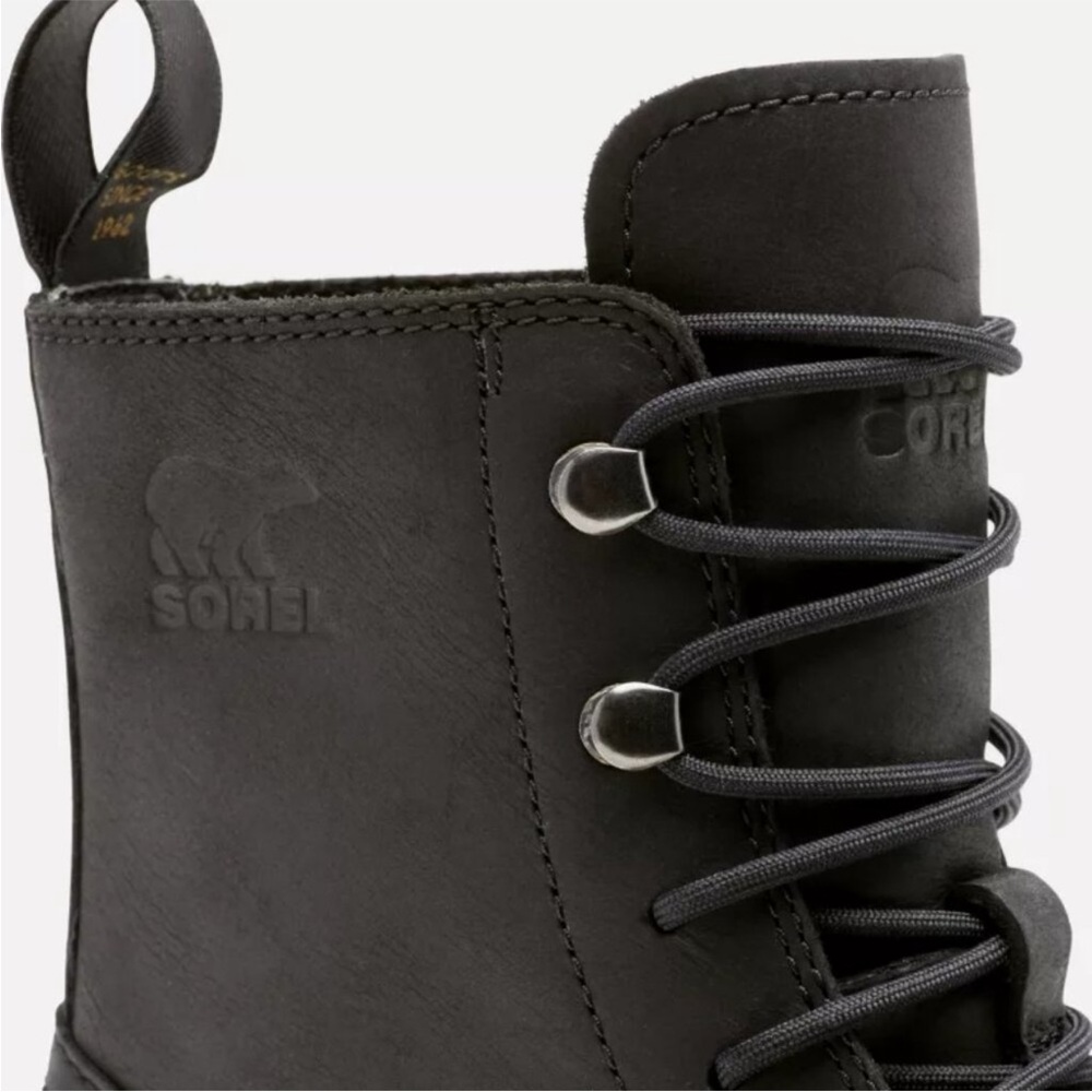 Sorel Hi Line Lace Up Boots Sz 8.5 - Picture 5 of 11